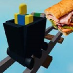 Cart Ride into Subway Sandwich