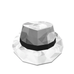 White Fedora CODE: WhiteSparkle999