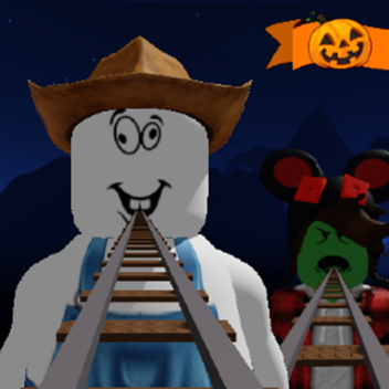 Cart Ride Into Youtubers! [HALLOWEEN UPDATE] 🎃