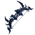 Grim's Haunting, Royal Blue Skeletal Bow