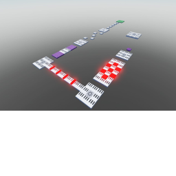 Piano hub Obstacle Course