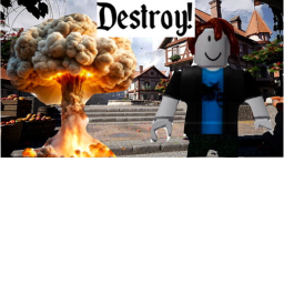 Destroy A Medieval Town!