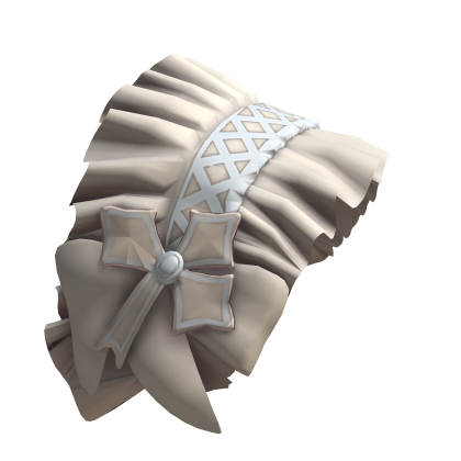 Cute Beige Lolita Headband  Roblox item