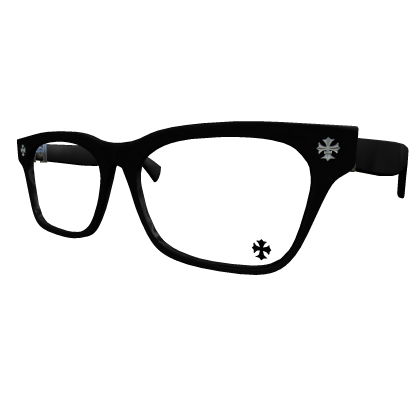 Flexico Black Cross Glasses thumbnail
