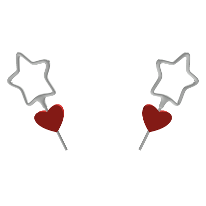 Hearts Diwali Sparkler Headband Addon (White)