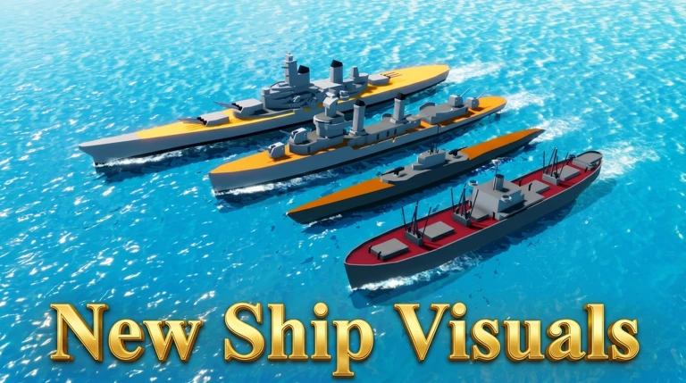 🔱 New Ship Visuals 🚢