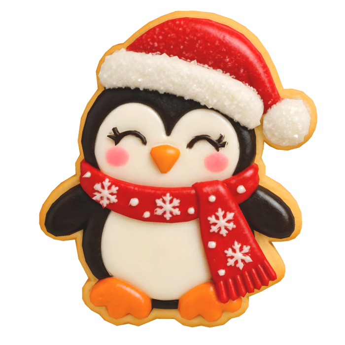 penguin cookie