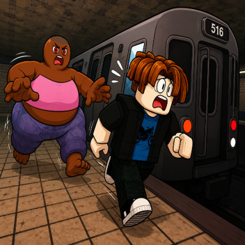SURVIVE LOVELY PEACHES IN A HAUNTED SUBWAY💀