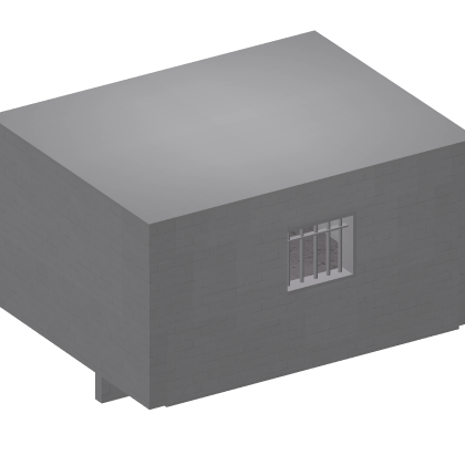 💎 Prison Cell Jail Bar Barricade Cage Block Doo