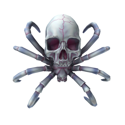 Gray Spider Skull Roblox item