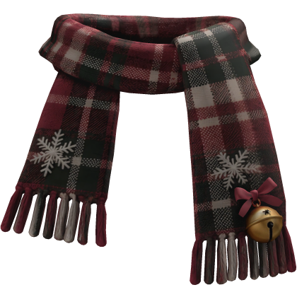 Pink Christmas Plaid Scarf 3.0 Roblox item