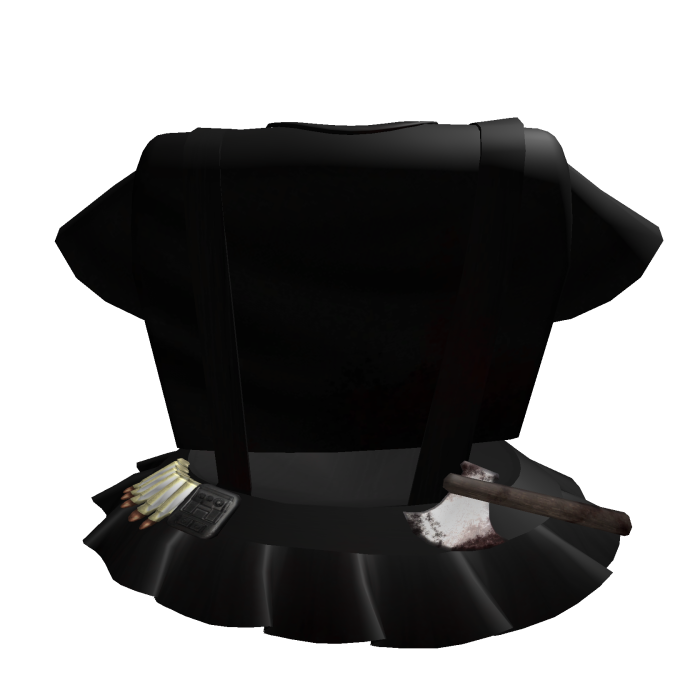 All Black Slasher Skirt Outfit