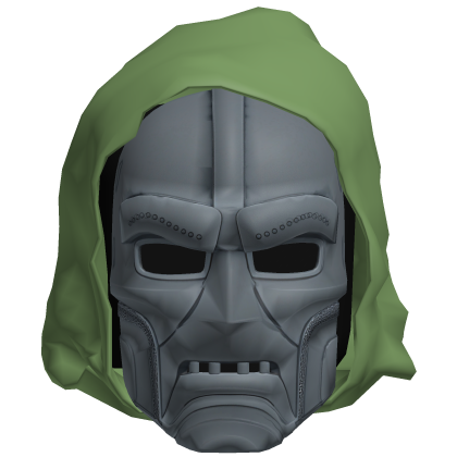 Dr Doom Hooded Mask Roblox item