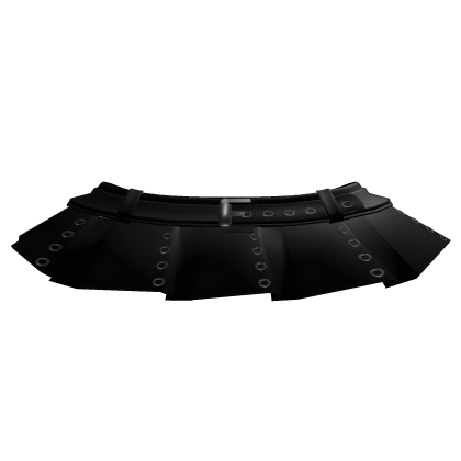 ღ black gothic mini skirt with belt Roblox item