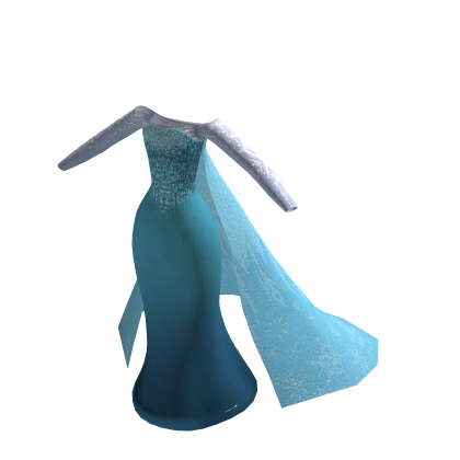 ❄️ Elsa's Ice Queen Frozen Blue Dress thumbnail