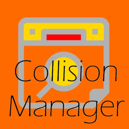 Collision Groups manager for model, object & build