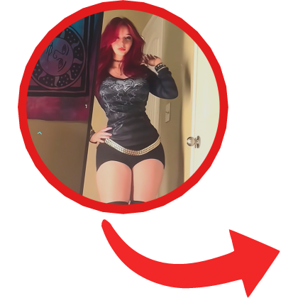 Gothic Red Circle