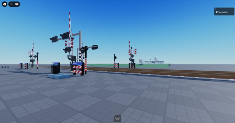 Build a Dutch railroad crossing screenshot 1