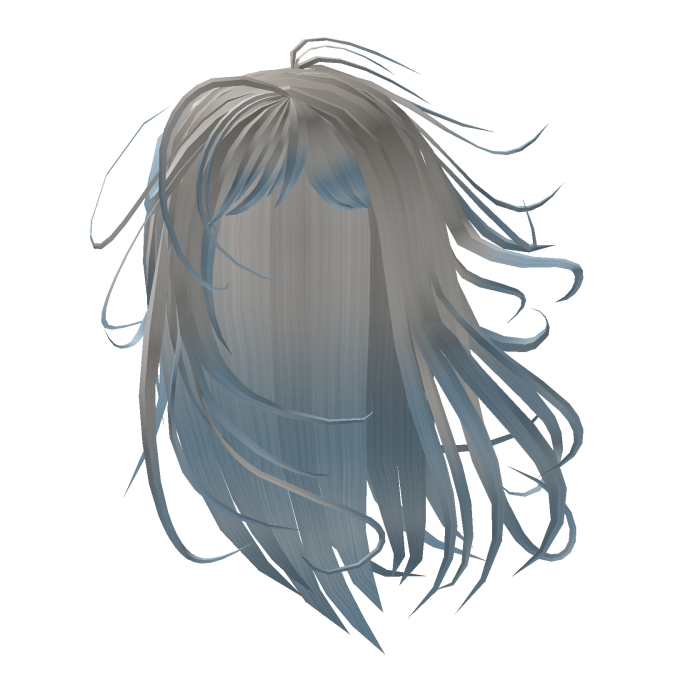 Windy & Dreamy Hair (White Blue)