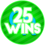 25 Wins