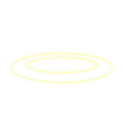 [EMISSIVE] Yellow Thin Angel Halo