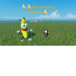 pls donate a banana icon