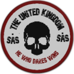 (SAS) Special Air Service Regiment.