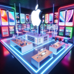 work at an apple store