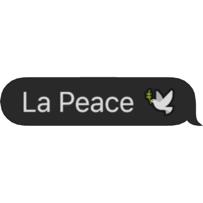 La Peace 🕊️