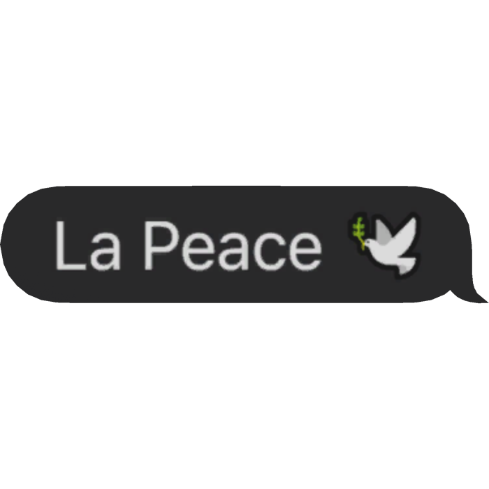 La Peace 🕊️