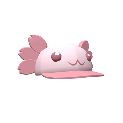 Roblox Item Axolotl Cap