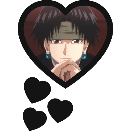 Chrollo Lucilfer Thinking Hearts Hunter X Hunter
