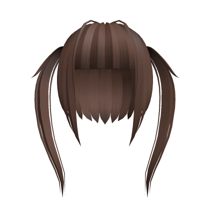 brown moe scene vkei pigtails