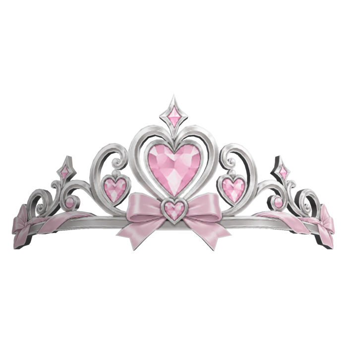 Coquette Pink Princess Tiara