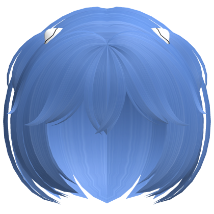 fluffy rei ayanami evangelion hair