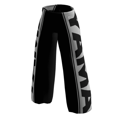 Yama Black Baggy Trousers thumbnail