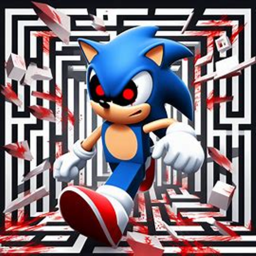 survive sonic.exe in maze