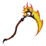 Scythe of the Flaming Fury