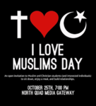 Muslims and Christians as brothers together