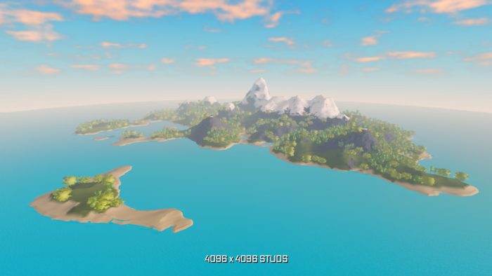 Terrain Island Generator V2 preview 1