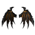 Halloween Black Wings of Darkness