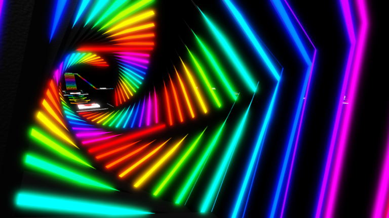 Easy Neon Obby for VIP screenshot 1