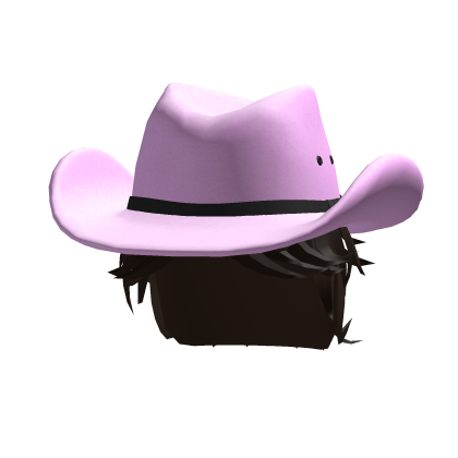 Messy Hair + Cowboy Hat