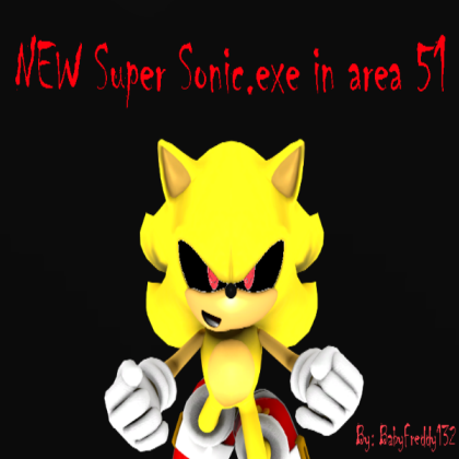 Super Sonic.exe Roblox decal