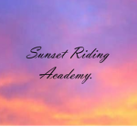 Sunset Riding Academy. <3