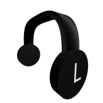 (🔥LIMITED🔥(Code:102958) Black Pulse Headphones