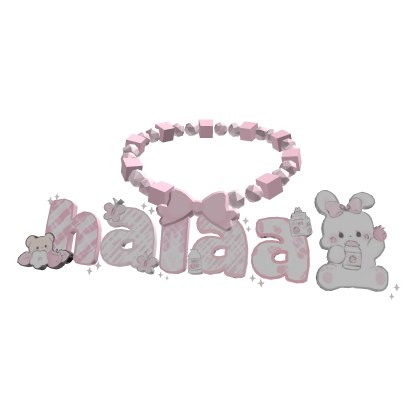 3.0 halaa pink and white bunni thumbnail