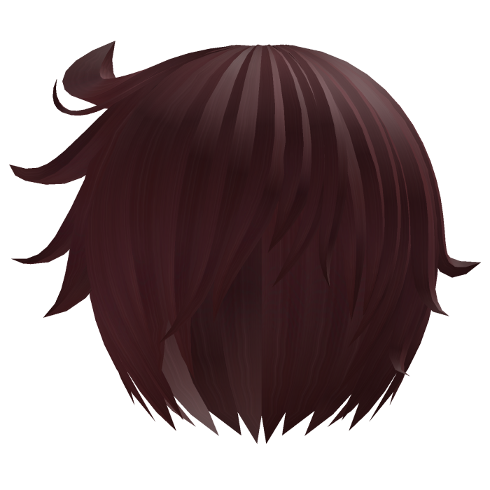 (◞‸◟,) Windy Messy Emo Vkei Anime Hair ҂ Red