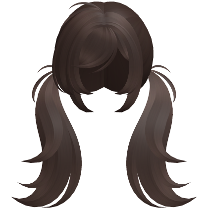brown alt spiky moe overgrown pigtails