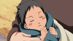 Cute baby sasuke